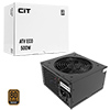 View more info on CiT ATV Eco Bronze 500W 230V 12cm Fan APFC Power Supply...
