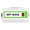 GameMax GP650 White 650W 80 Plus Bronze Wired Power Supply - Alternative image
