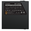 GameMax GP850 850W 80 Plus Bronze Wired Power Supply - Alternative image