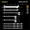 GameMax GX-850W Pro Modular 80 Plus Gold ATX3.1 PCIe 5.1 White Power Supply With 135mm FDB Fan - Alternative image
