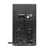 Powercool Smart UPS 1000VA 3 x UK Plug 3 x IEC RJ45 x 2 USB LED Display - Alternative image