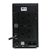 Powercool Smart UPS  650VA 2 x UK Plug RJ45 x 2 USB LED Display - Alternative image