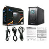 Powercool Smart UPS 1500VA 3 x UK Plug 3 x IEC RJ45 x 2 USB LCD Display - Alternative image